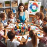 آموزش نقاشی به کودکان ۷ ساله